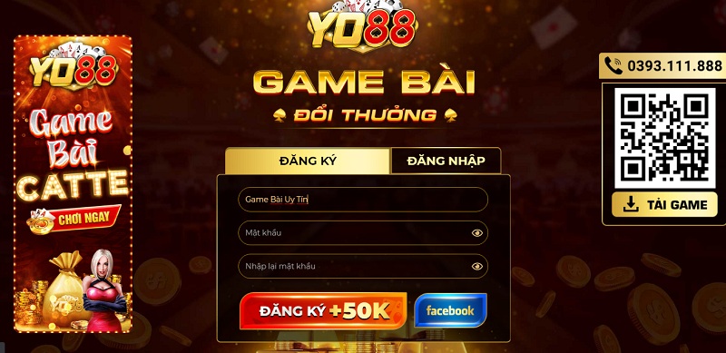 đăng ký tài khoản Yo88