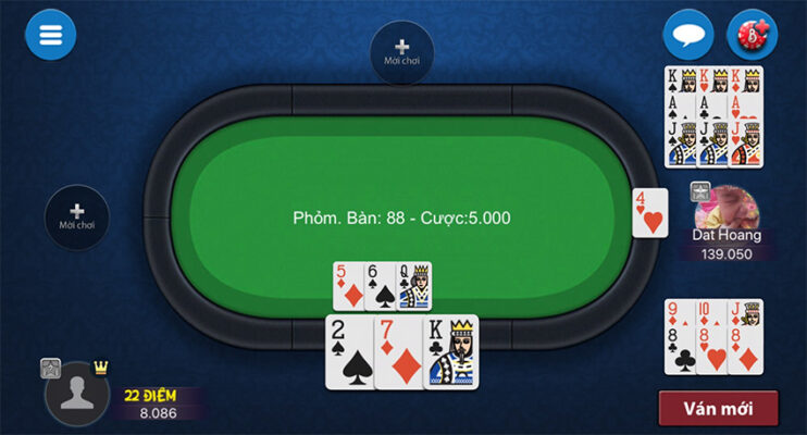 Hướng dẫn xé cạ trong bài phỏm