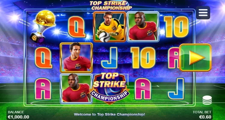 các dòng thưởng của slot game footballl
